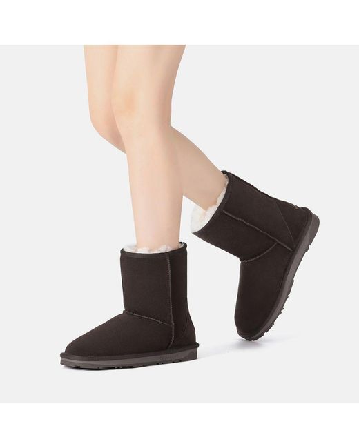 EVER AU Brown Parrot Short Classic Boots