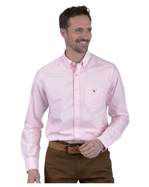 Gant Purple Regular Fit Shirt for men