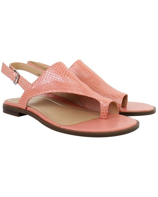 Vionic Pink Ella Sandals Leather