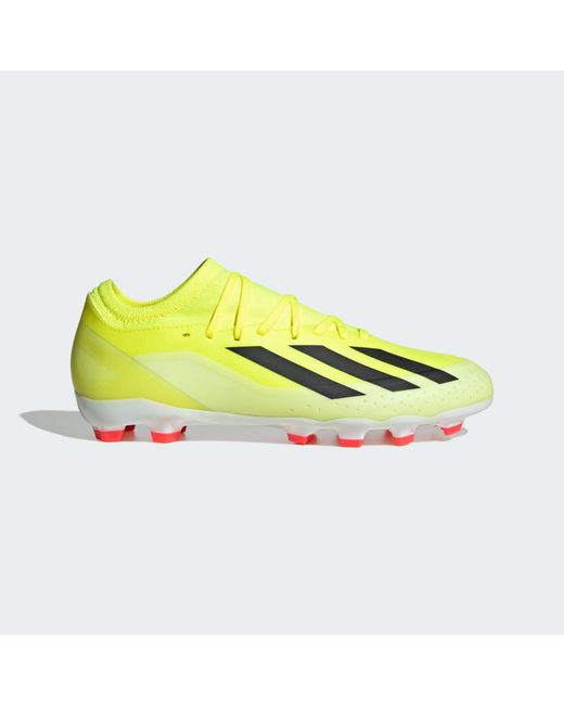 Adidas Originals Yellow X Crazyfast League Multi-Ground Boots for men