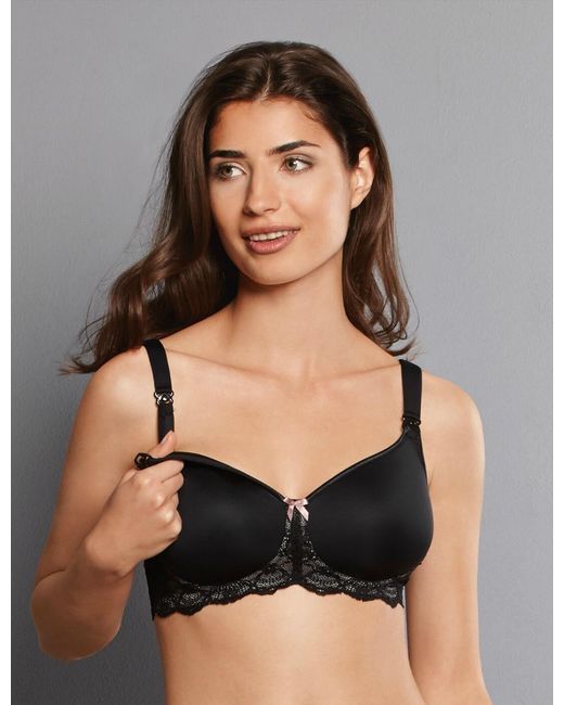 Anita Black Maternity Miss Lovely Padded Non Wired Nursing Bra