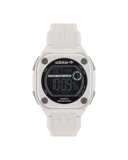 Adidas Originals Metallic City Tech Two Watch Aost23062 Resin