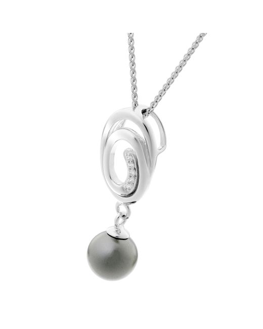 Orphelia White 'Eden' 925 Sterling Chain With Pendant