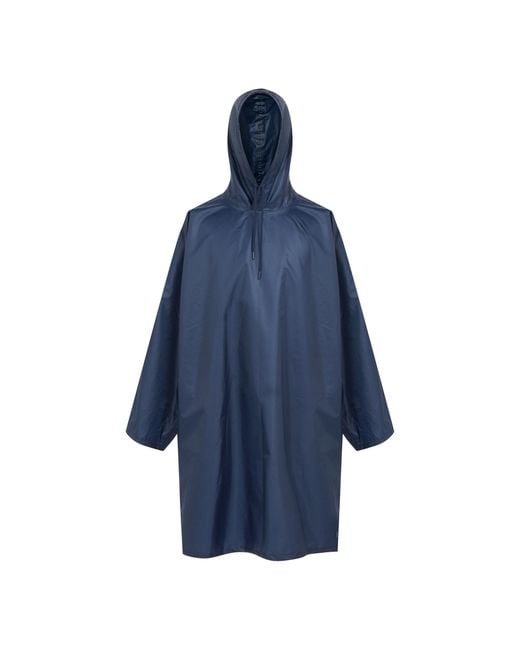 Regatta Blue Fedrik Waterproof Poncho for men