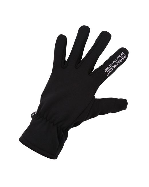 Regatta Black Adult Extol Ii Touch Screen Winter Gloves Material_Polyester
