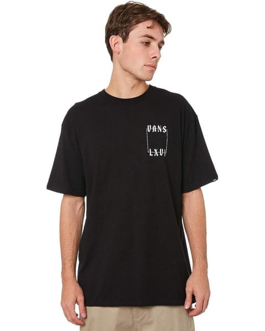 Vans Black Crescent T-Shirt for men