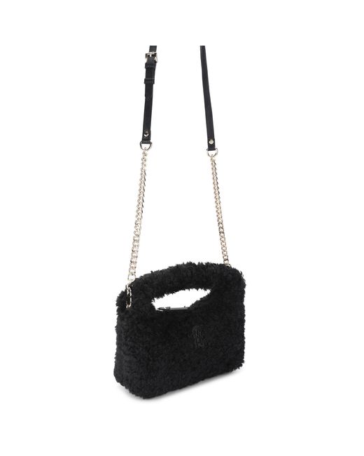 Steve Madden Black Fluffy Bag