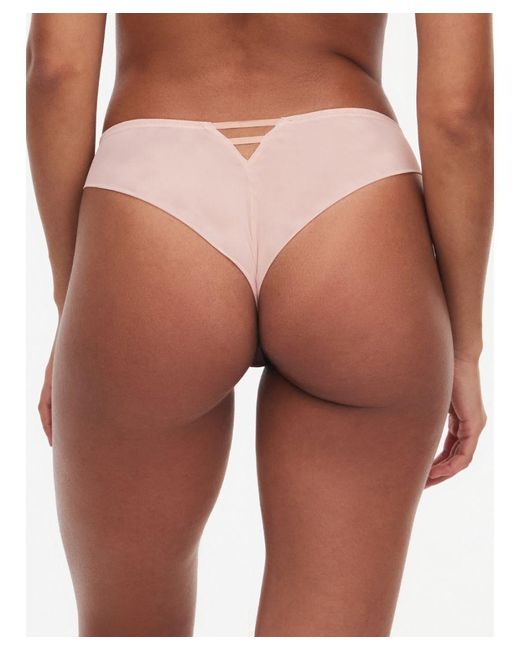 Chantelle Black Midnight Flowers Tanga