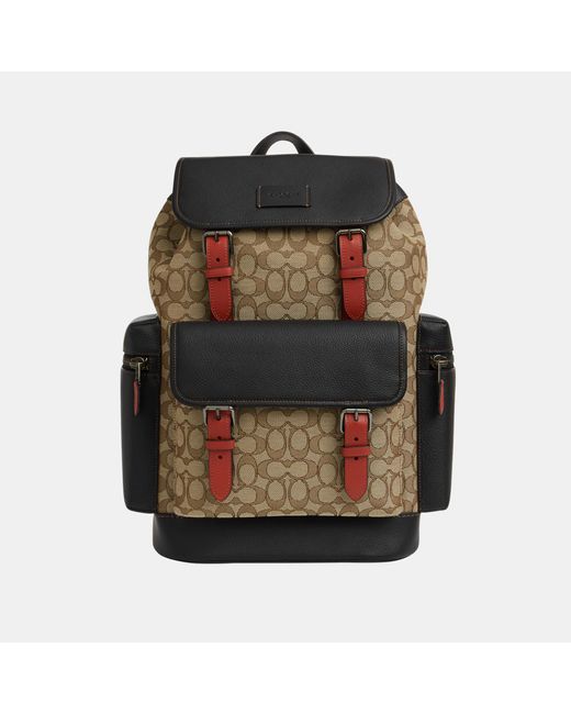 COACH Gray Sprint Backpack for men
