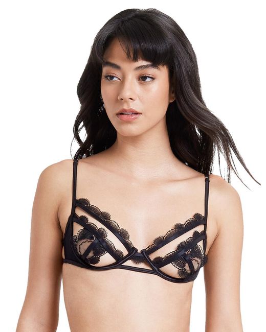 Bluebella Black Ember Open Cup Bra