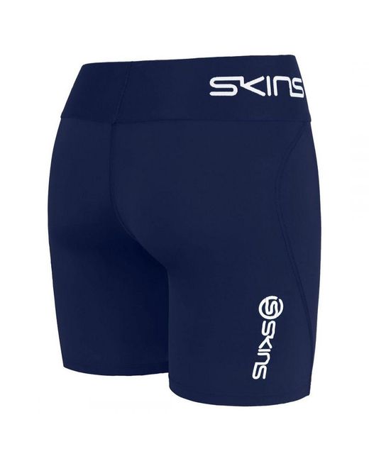 Skins Blue Series-1 Stretch Training Half Tights Shorts So00100029010 for men