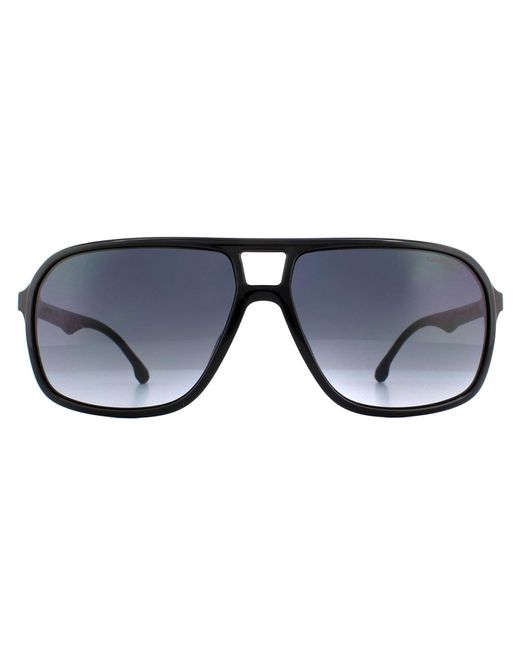 Carrera Blue Aviator Dark Gradient Sunglasses for men