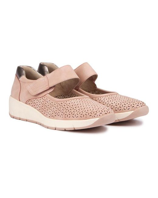 Jana Pink Comfort Shoes