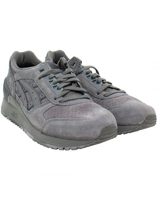 Asics Gel Respector Trainers in Grey for Men Lyst UK