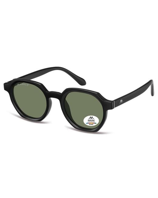 Montana Brown Round Matte Polarized Mp62