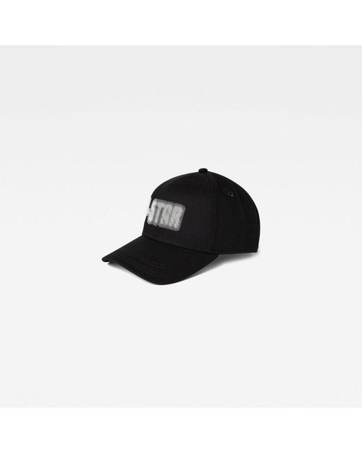 G-Star RAW Black G-Star Raw Dotted Artwork Original Baseball Cap for men