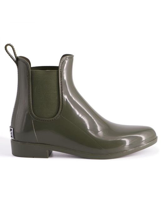 Aus Wooli Green Australia Rainboots With Sheepskin Insole Included Leather