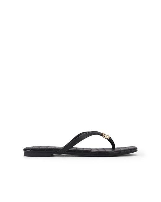 KG by Kurt Geiger Black Rinse Sandals