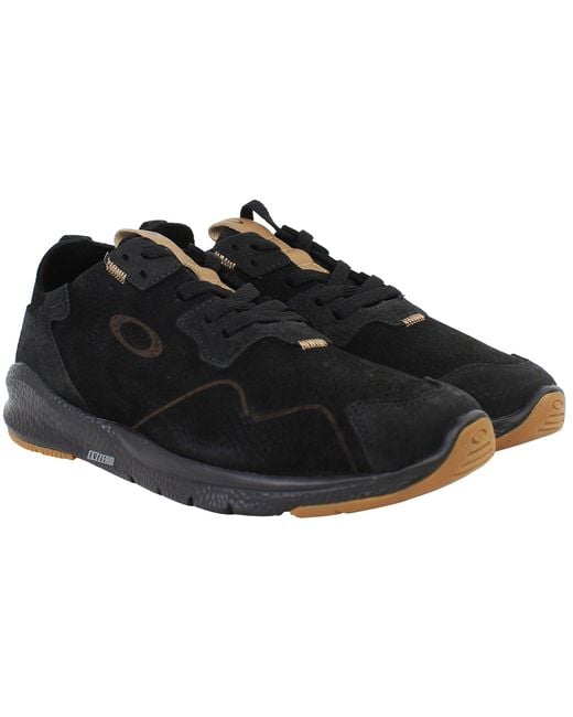 Oakley Black 4Am Premium Trainers Suede for men
