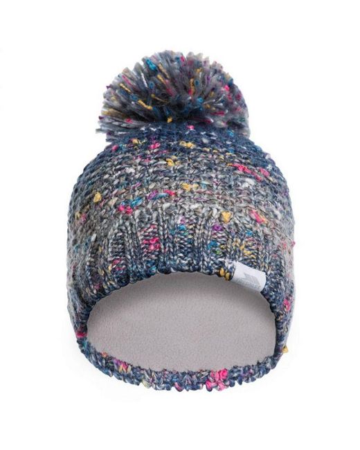 Trespass Blue Ladies Zabella Knitted Beanie (Cosmic)