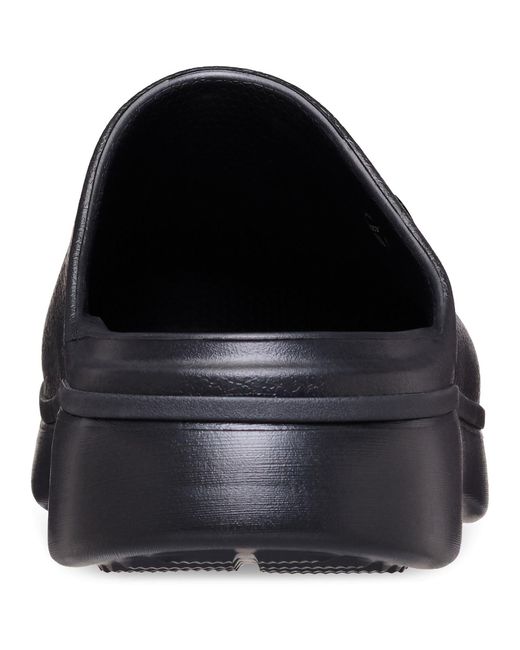 CROCSTM Black Dylan Notched Eva Clogs