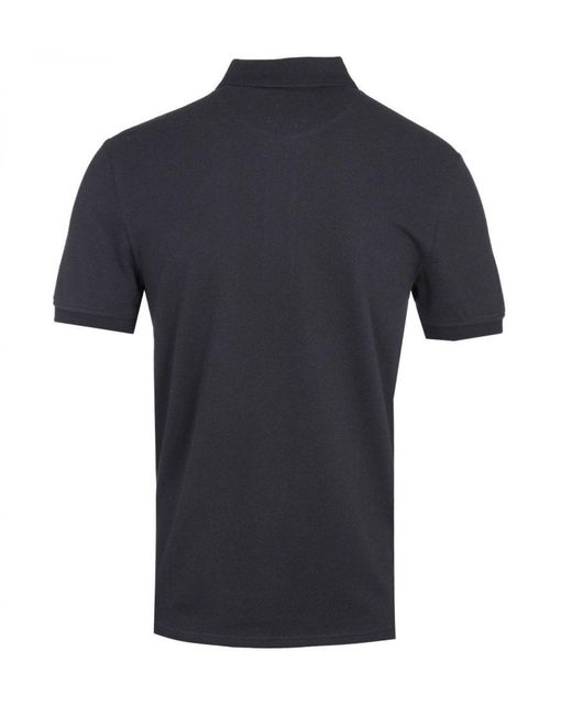Lyle & Scott Blue True Pique Polo Shirt for men