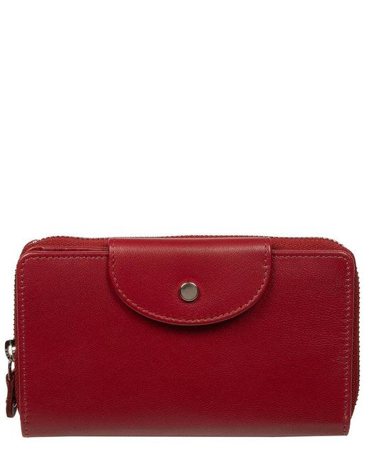 NiNa Amora Red 'Vanessa' Leather Purse