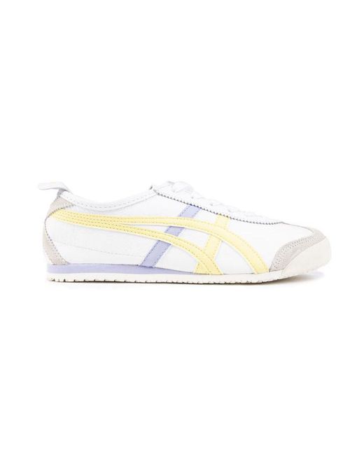 Onitsuka Tiger White Mexico 66 Trainers Leather