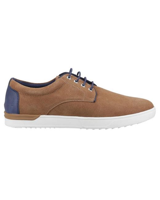 Hush Puppies "Joey" Sneaker Für Herren, Wildleder, Zum Schnüren (Hellbraun) in Brown für Herren