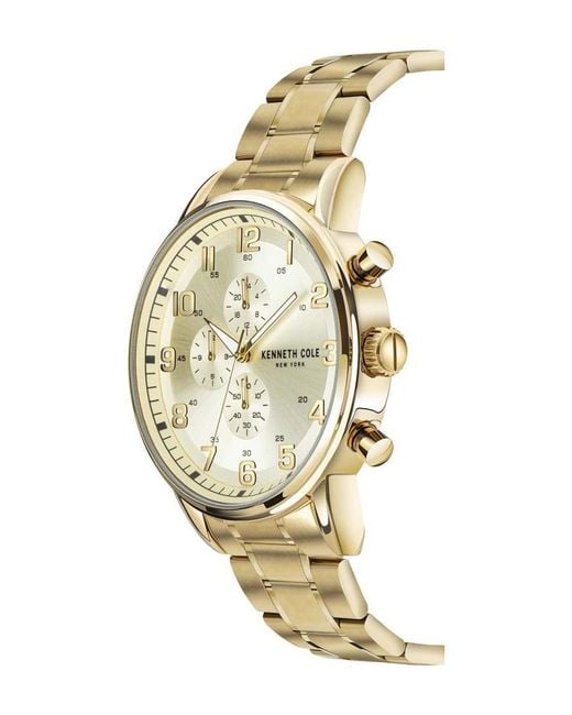 Kenneth Cole Metallic Kc51092001 Dress Sport Watch for men