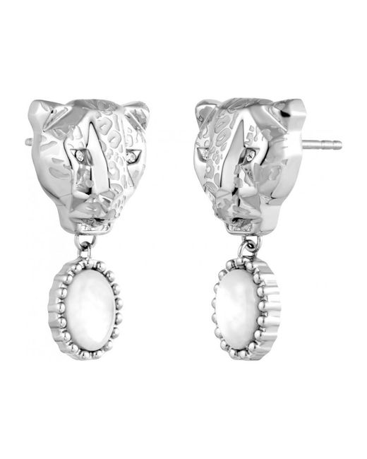 Just Cavalli White Jcer01492100 Ladies Earrings