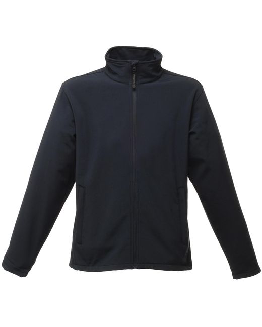 Regatta Blue Reid Water Repellent Softshell Jacket for men