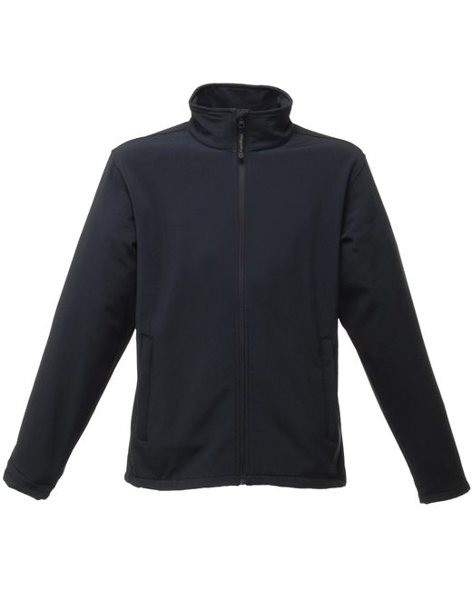 Regatta Blue Reid Water Repellent Softshell Jacket for men