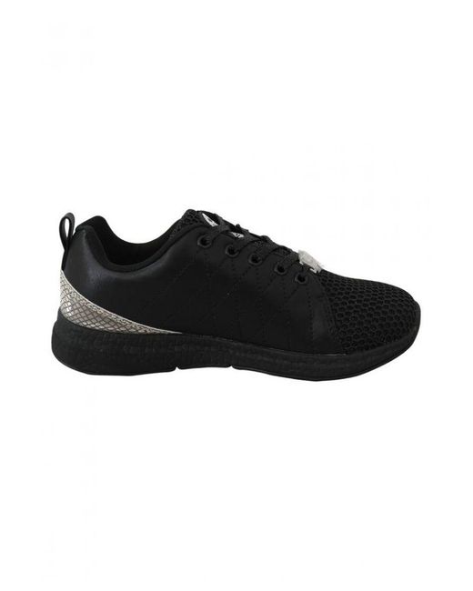 Philipp Plein Black Runner Gisella Sneakers Shoes