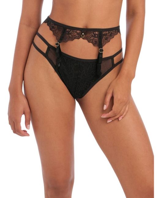 Freya Black Temptress Suspender