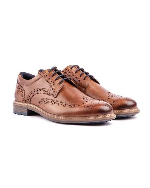 Hush Puppies Brown Largo Shoes for men