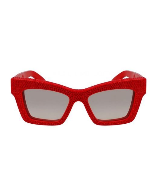 Ferragamo Red Sf2045Sr 52 5217600 Sunglasses