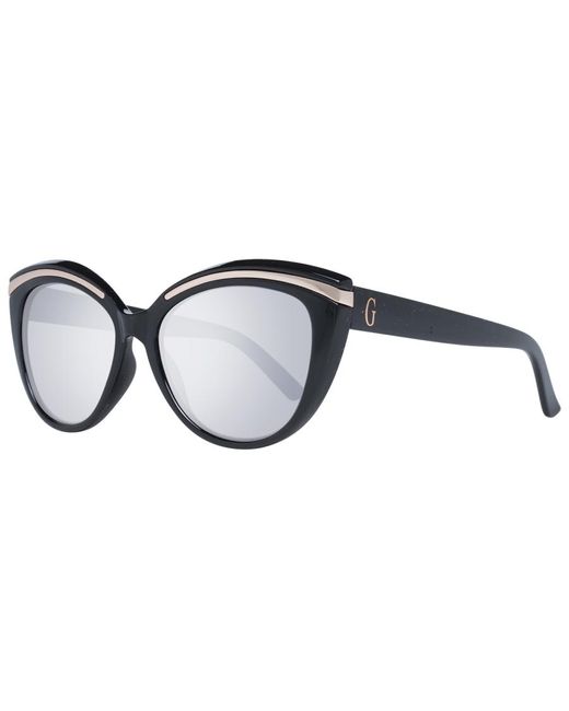 Guess Black Sunglasses Gf0357 01U Mirrored Metal (Archived)