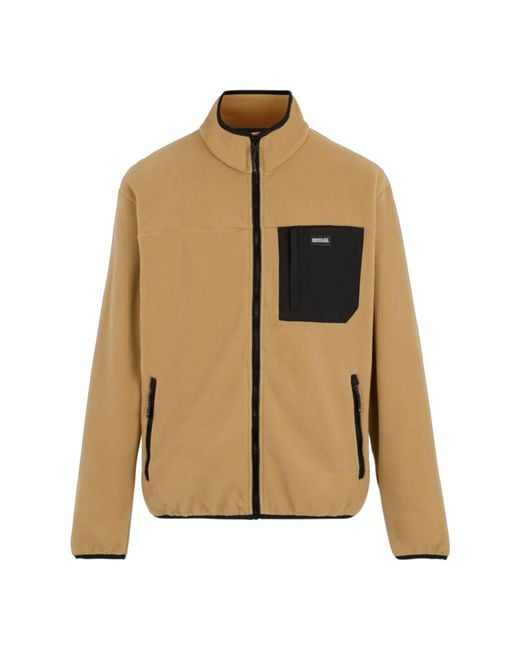Regatta Natural Frankie Full Zip Fleece Jacket (Iced Coffee) for men