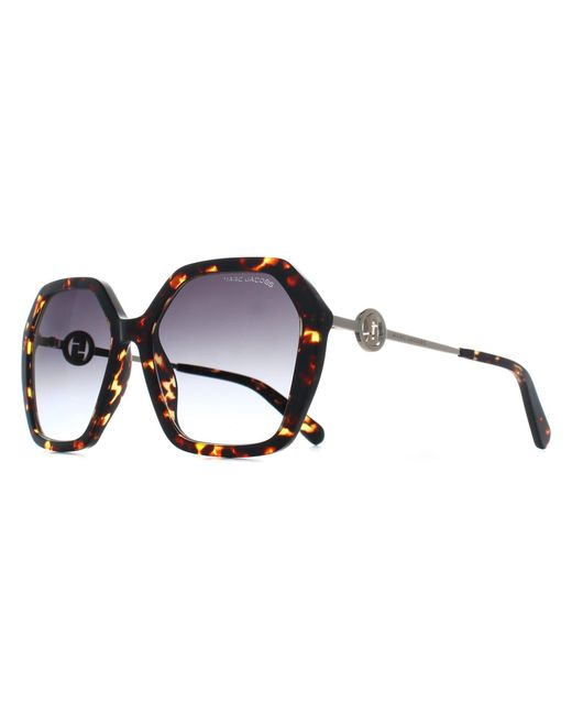 Marc Jacobs Brown Butterfly Havana Azure Gradient 689/S