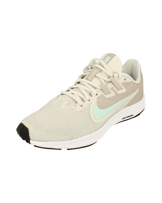 Nike White Downshifter 9 Trainers