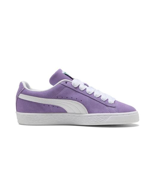 Product Of New York Purple Puma Suede Classic Trainers