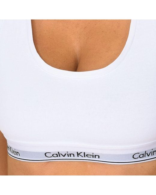 Calvin Klein Blue Top And Briefs Set