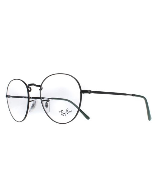 Ray-Ban Brown Round Rx3582V David Metal