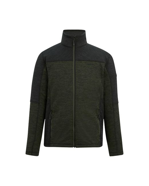 Regatta Green Highton Fleece Full Zip Midlayer (Dark/ for men