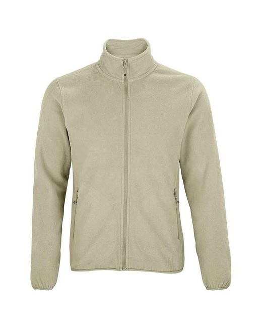 Sol's Green Factor Recycled Fleece Jacket (Rope) for men
