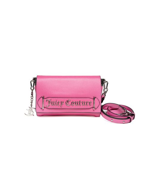 Juicy Couture Pink Jasmine Clutchfuchsia