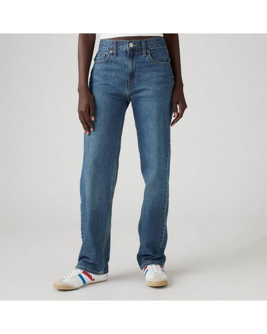 Levi's Blue Levi's Low Pro Low Rise Straight Leg Jeans