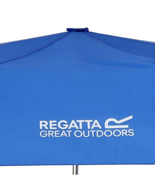 Regatta Blue 19In Folding Umbrella (Oxford)