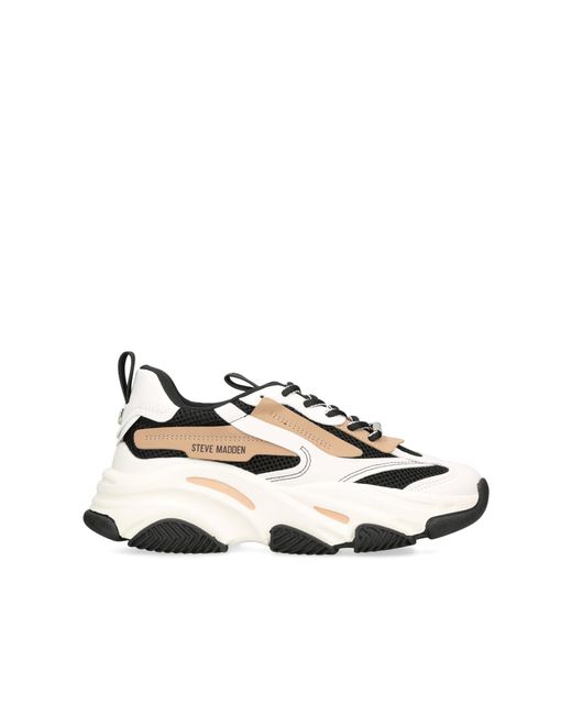 Steve Madden Natural Possession Sneakers Fabric